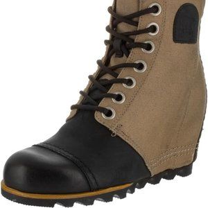 Sorel Women's 1964 Premium Wedge Booties, Bluff, 9 B(M) US